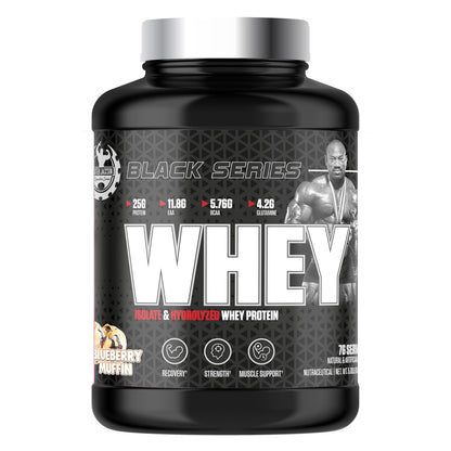 Dexter Jackson Black Series Whey Protein 2.27kg 5lbs 76 Servings