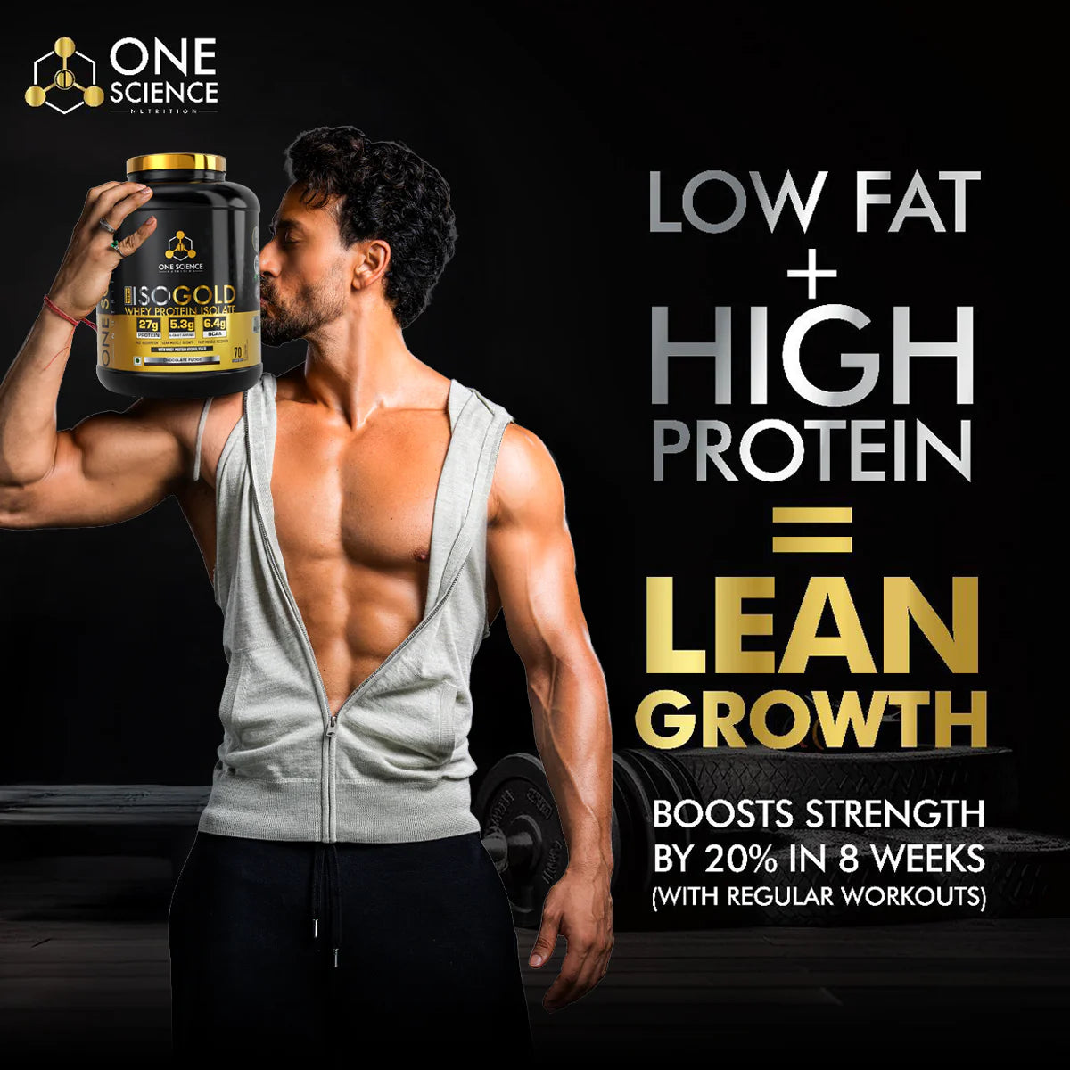 One Science Nutrition 100% Iso Gold Whey Protein
