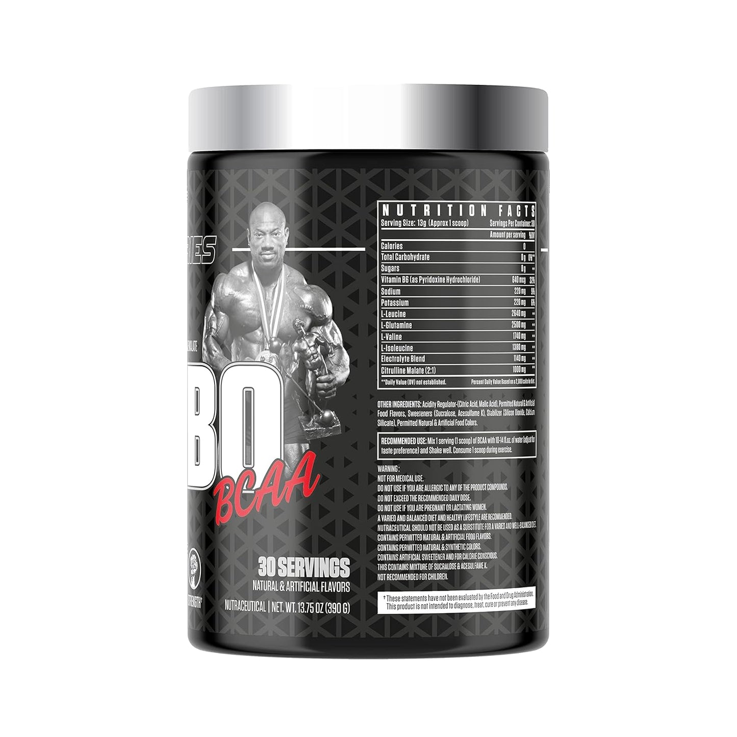 Dexter Jackson Black Series Turbo Bcaa | 30 Servings (390GM)