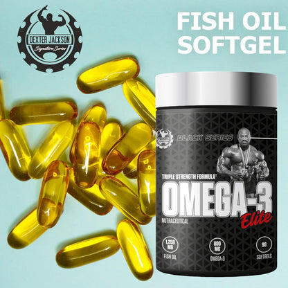 Dexter Jackson Black Series Omega-3 Elite | 90 Softgels