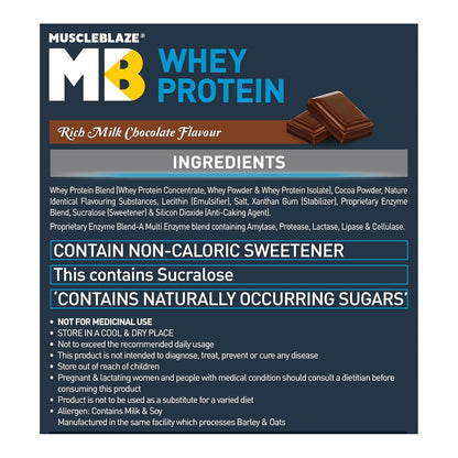MuscleBlaze 100% Whey Protein | Ultra Premium Blend