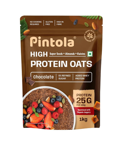 PINTOLA 25g High Protein Oats 1kg Chocolate
