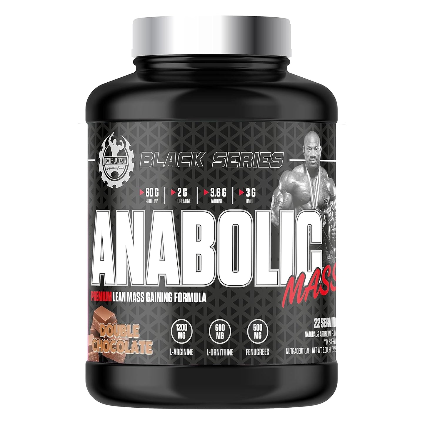 Dexter Jackson Black Series Anabolic Mass Gainer Double Chocolate