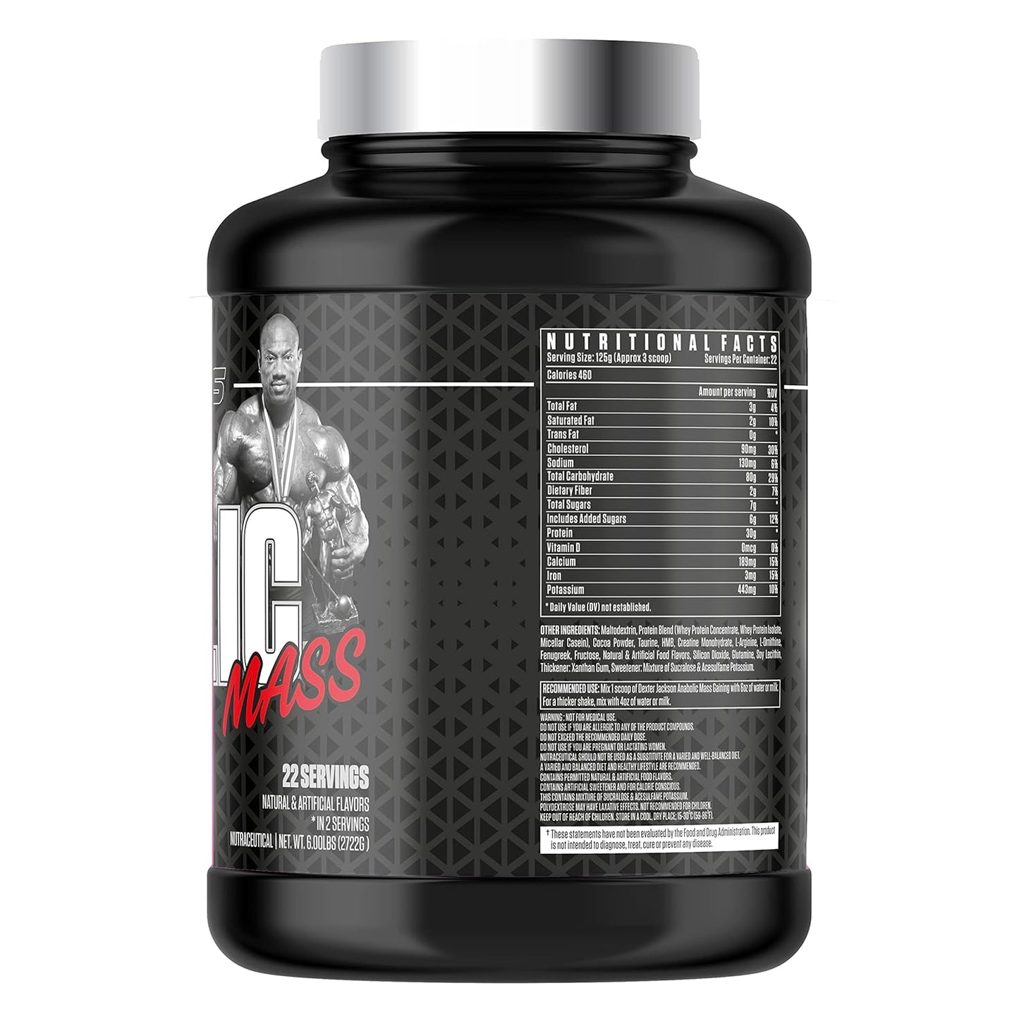 Dexter Jackson Black Series Anabolic Mass Gainer Double Chocolate