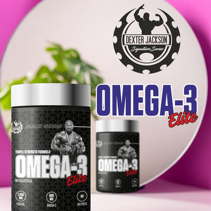 Dexter Jackson Black Series Omega-3 Elite | 90 Softgels