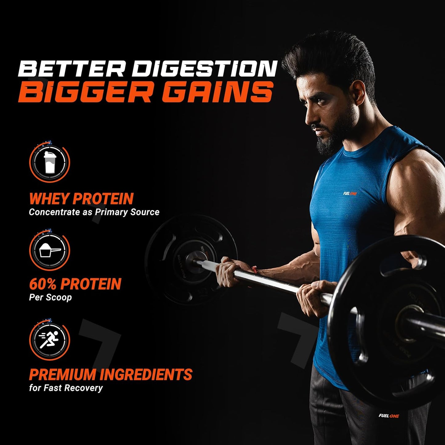 FUELONE Whey Protein 24g Protein