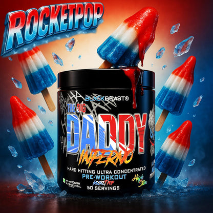 Black Beast The Big Daddy Inferno Pre workout 50 Servings 300gm