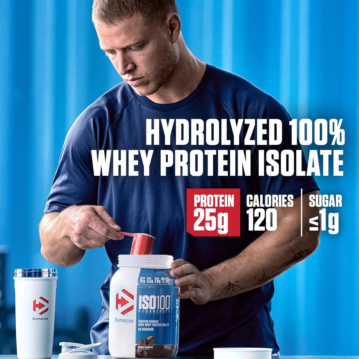 Dymatize Nutrition ISO100 Hydrolyzed Whey Protein Isolate 2.27kg 5lbs
