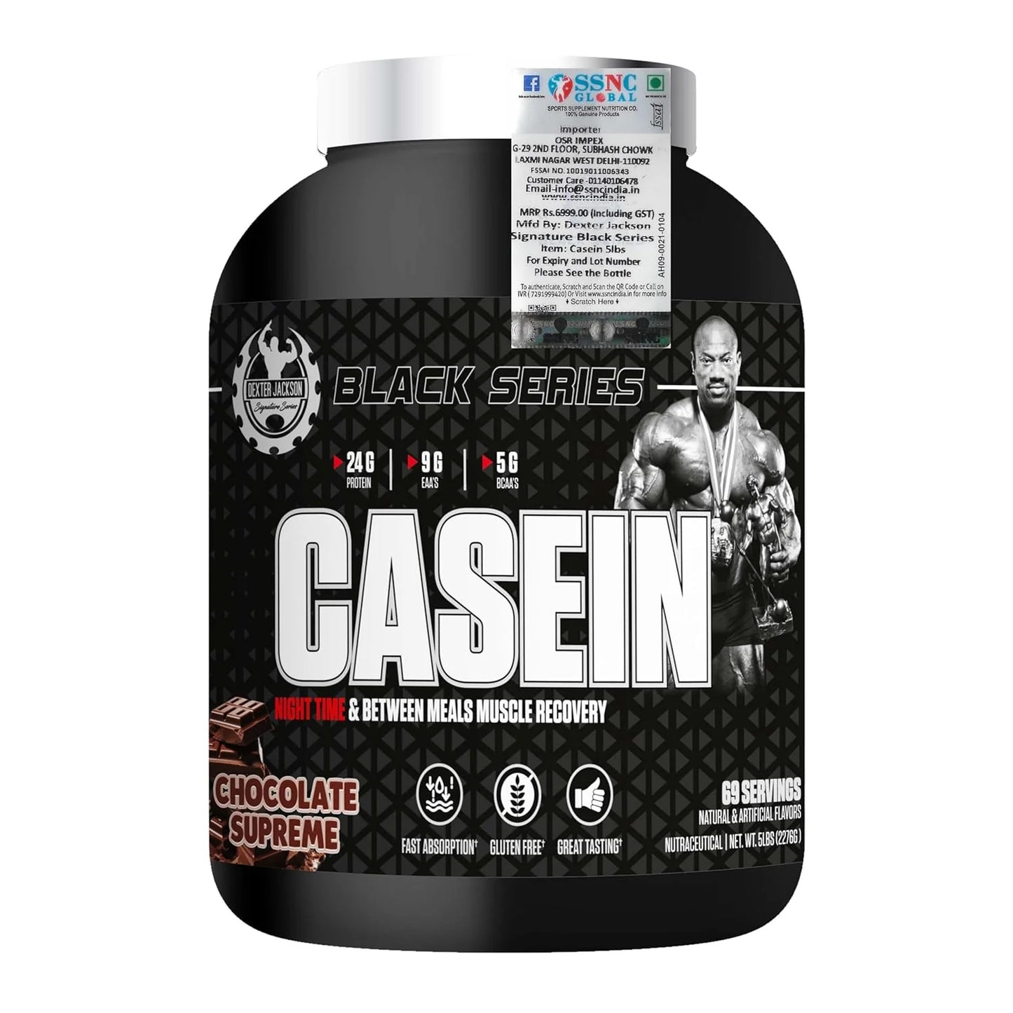 Dexter Jackson Black Series Casien 2.27kg (5lbs)