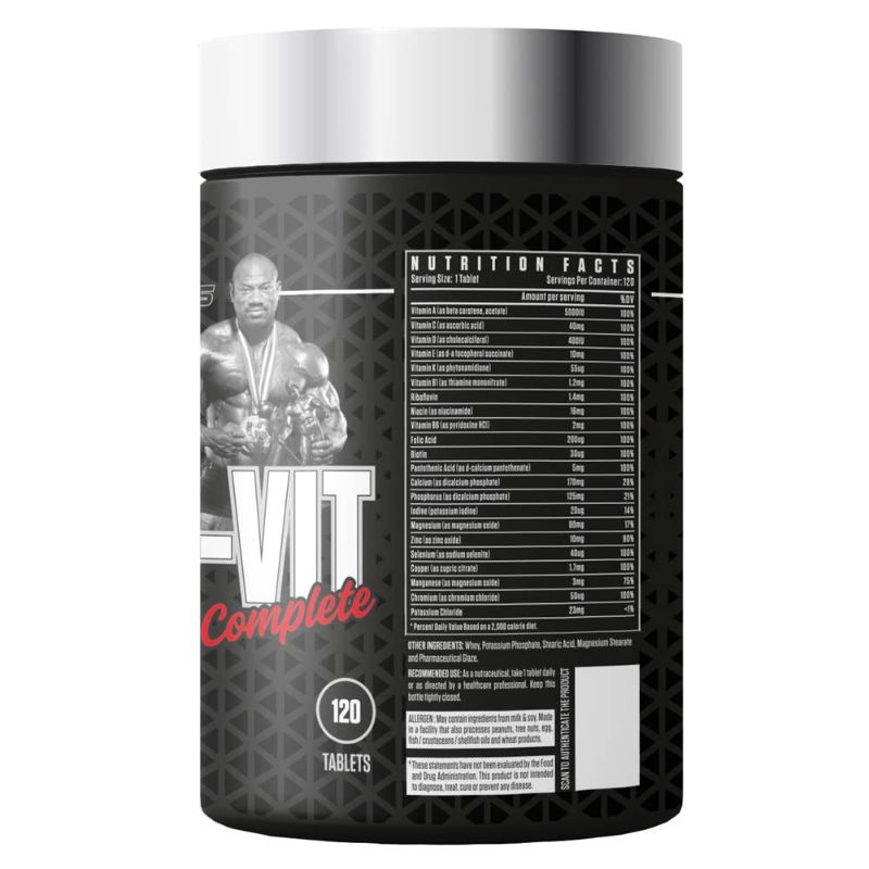 Dexter Jackson Black Series Multi-Vit Complete | 120 Tablets