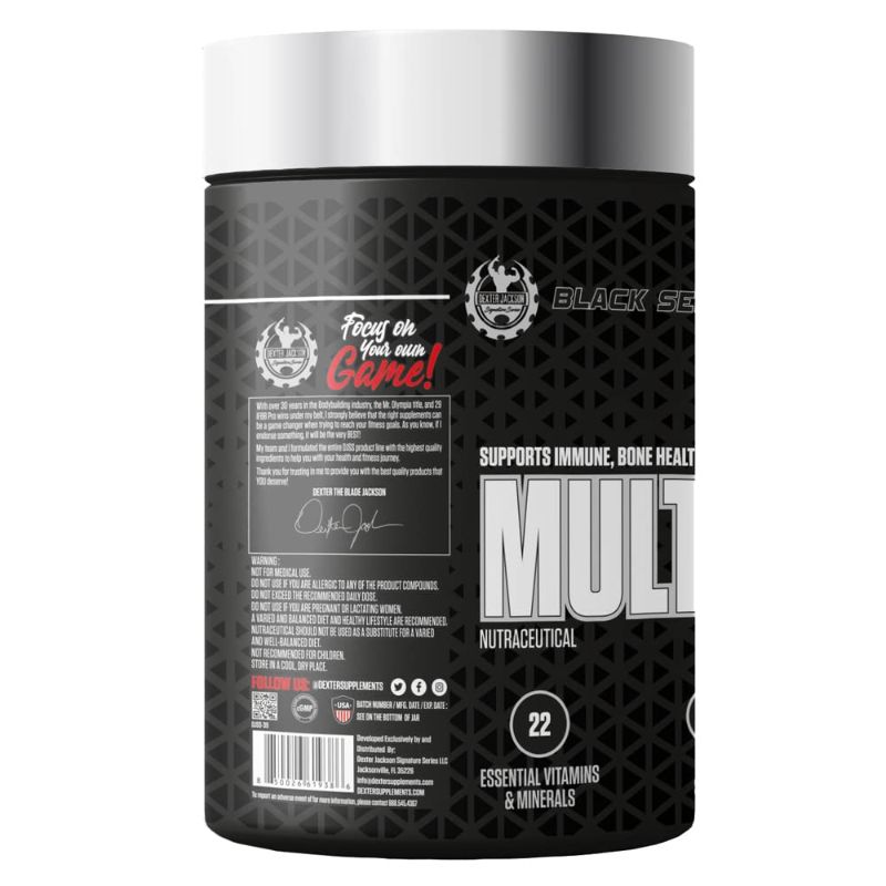 Dexter Jackson Black Series Multi-Vit Complete | 120 Tablets