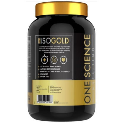 One Science Nutrition 100% Iso Gold Whey Protein