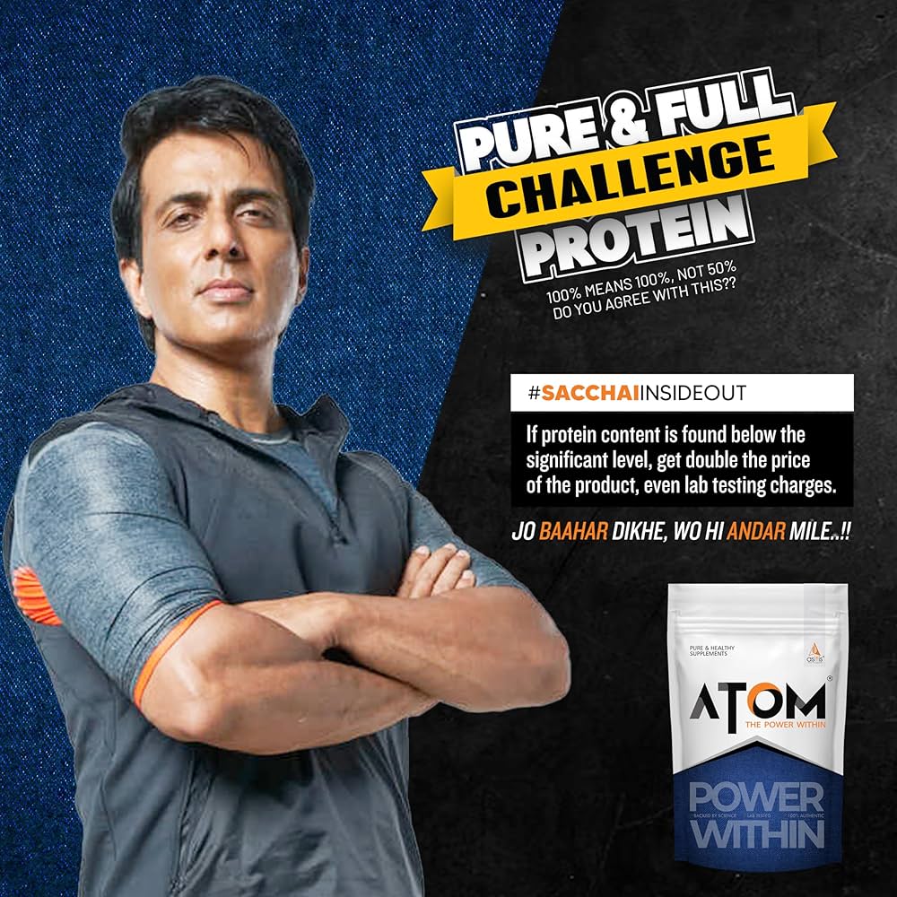 AS-IT-IS Nutrition ATOM PWR Whey Protein 24g Protein