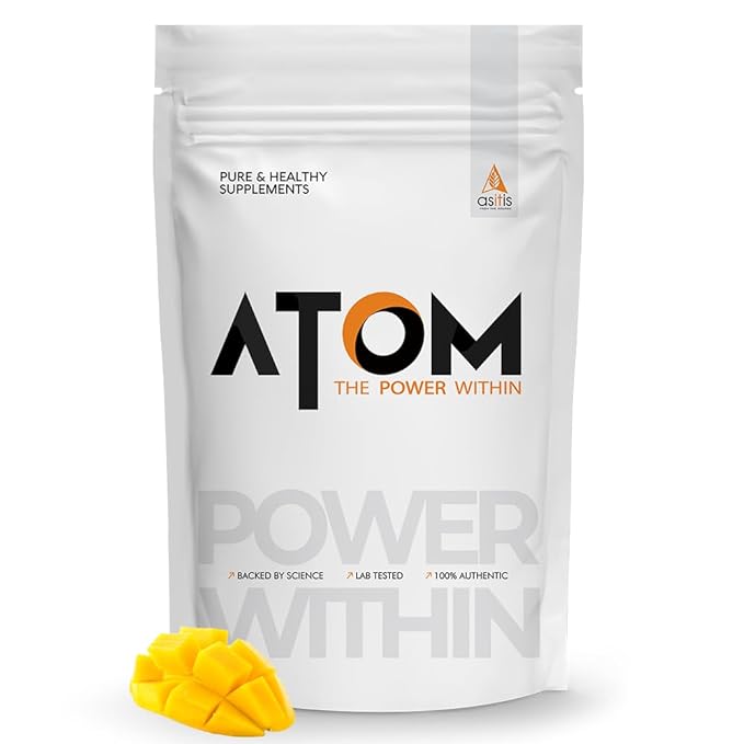 AS-IT-IS Nutrition ATOM Whey Protein 27g protein Isolate & Concentrate